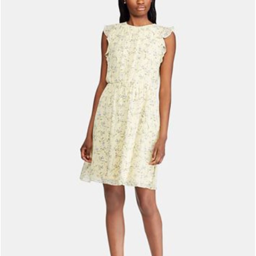 American Living Plus Floral-Print Georgette Dress